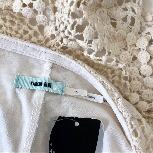 KIMCHI BLUE High Waisted Crochet Lace Tap Short - Picture 4 of 9